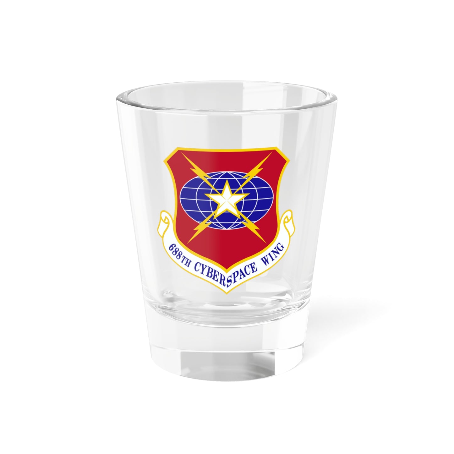 688 Cyberspace Wing ACC (U.S. Air Force) Shot Glass 1.5oz