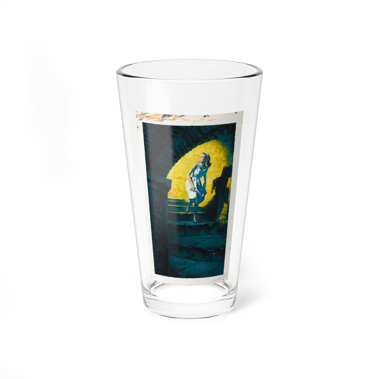 The Blue Taper, Paperback Cover (Mafadden Books, 1970) - Pint Glass 16oz