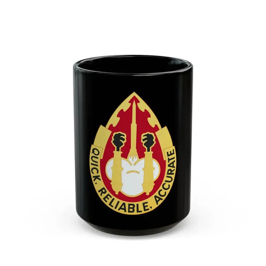 56th Artillery Group (U.S. Army) Black Coffee Mug 15oz - Go Mug Yourself