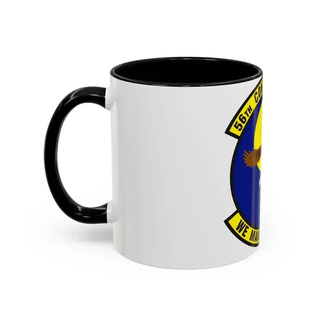 56th Contracting Squadron (U.S. Air Force) Accent Coffee Mug - Go Mug Yourself