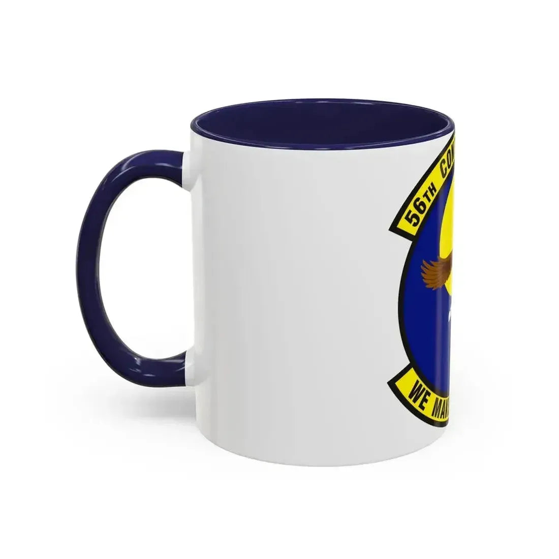 56th Contracting Squadron (U.S. Air Force) Accent Coffee Mug - Go Mug Yourself