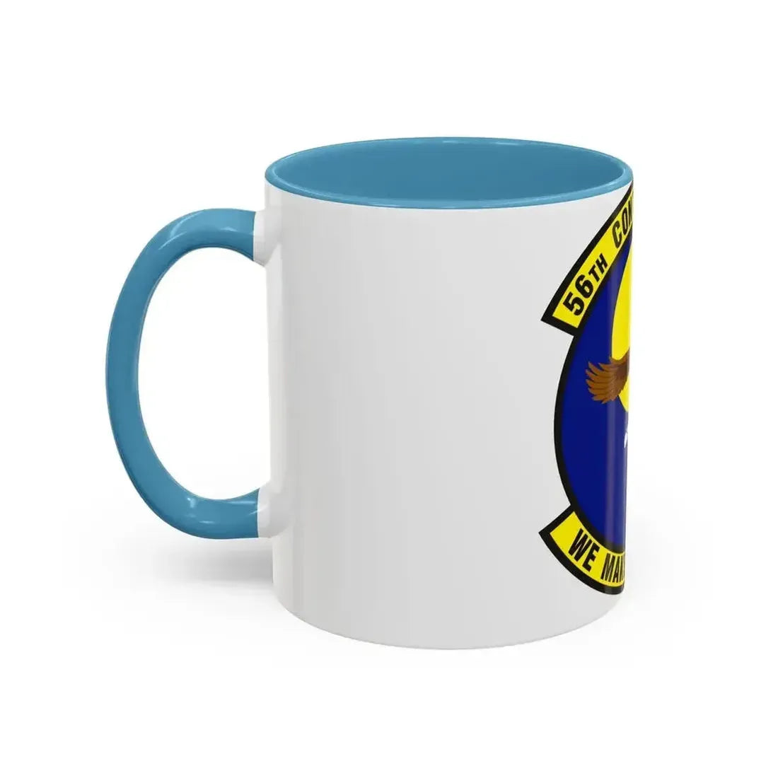56th Contracting Squadron (U.S. Air Force) Accent Coffee Mug - Go Mug Yourself