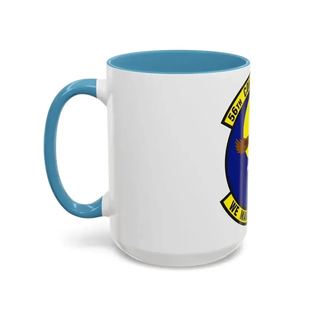 56th Contracting Squadron (U.S. Air Force) Accent Coffee Mug - Go Mug Yourself