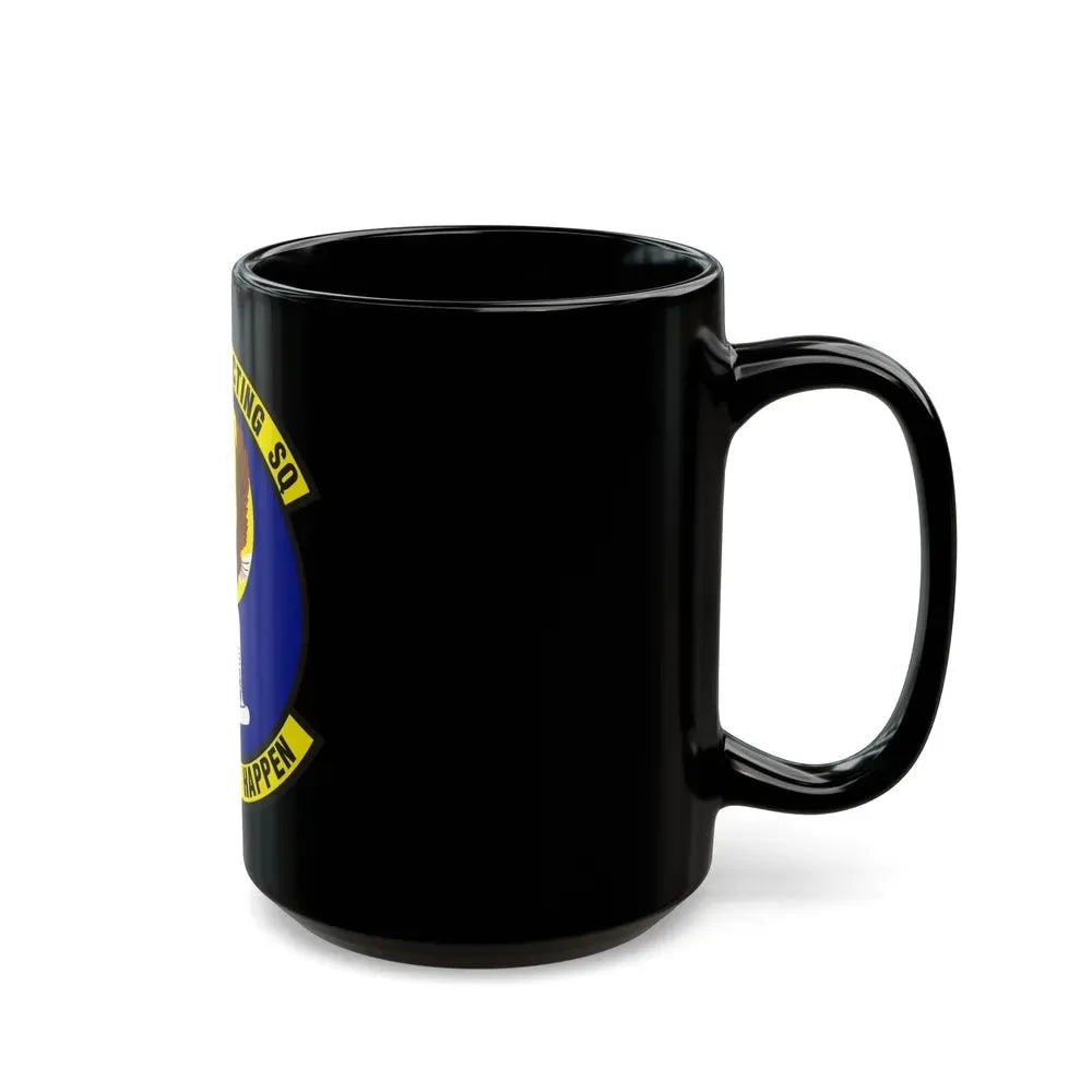 56th Contracting Squadron (U.S. Air Force) Black Coffee Mug - Go Mug Yourself