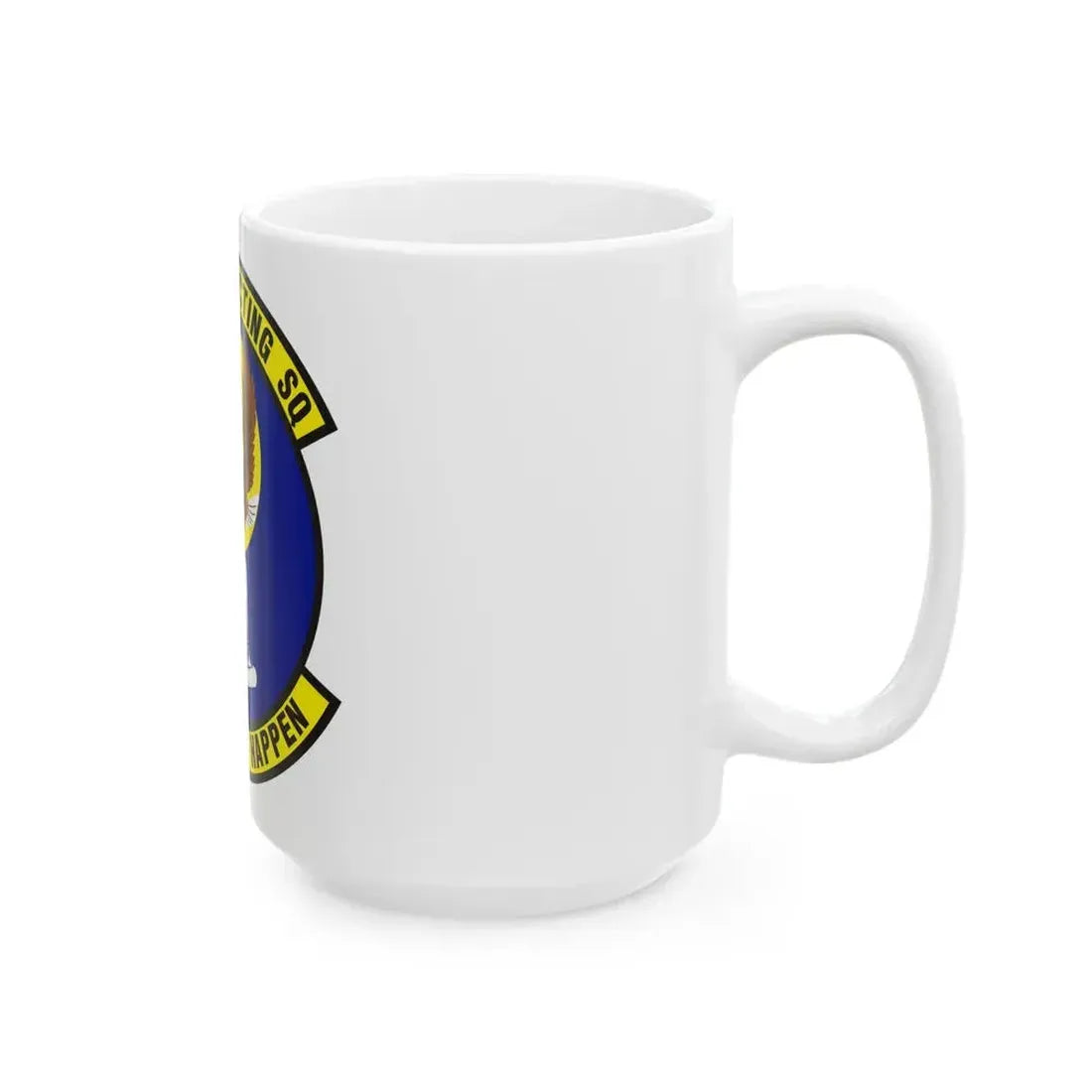 56th Contracting Squadron (U.S. Air Force) White Coffee Mug - Go Mug Yourself