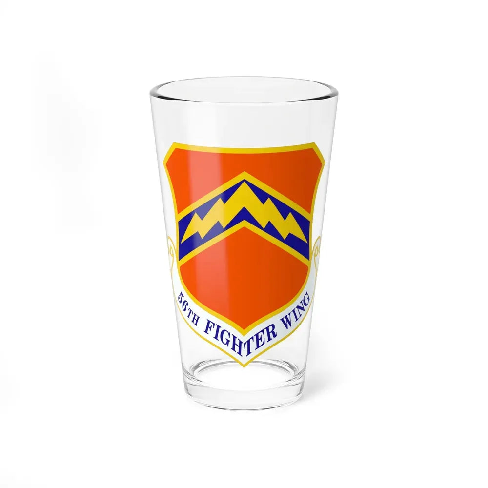 56th Fighter Wing (U.S. Air Force) Pint Glass 16oz 16oz - Go Mug Yourself