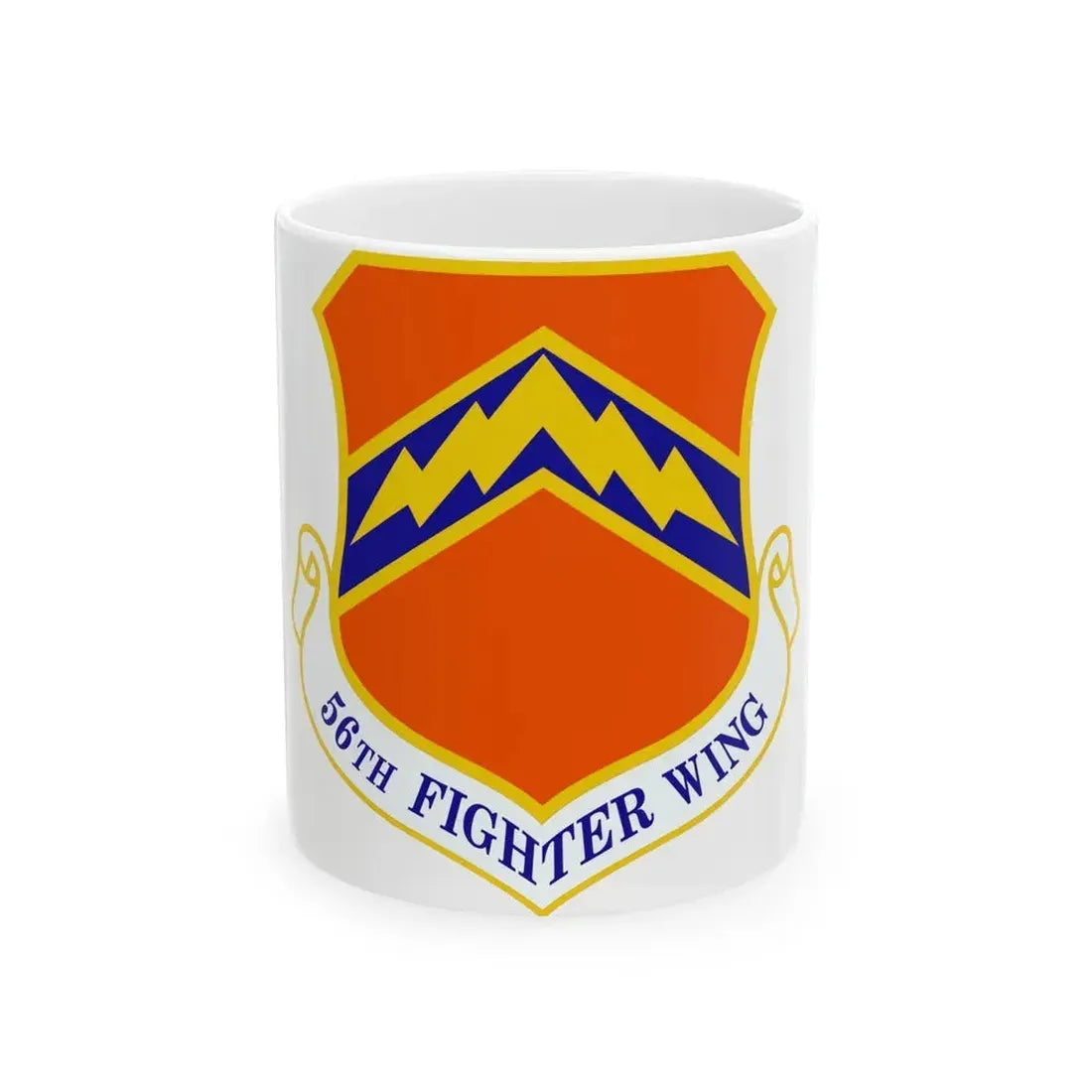 56th Fighter Wing (U.S. Air Force) White Coffee Mug 11oz - Go Mug Yourself