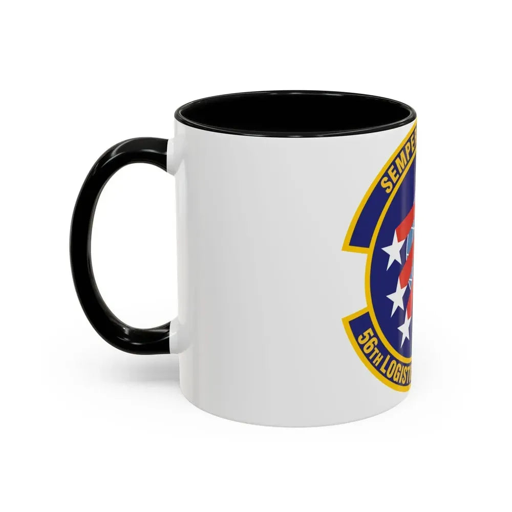 56th Logistics Readiness Squadron (U.S. Air Force) Accent Coffee Mug - Go Mug Yourself