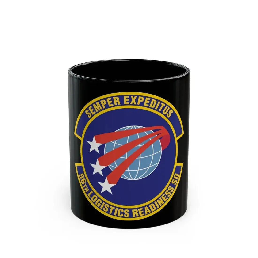 56th Logistics Readiness Squadron (U.S. Air Force) Black Coffee Mug 11oz - Go Mug Yourself