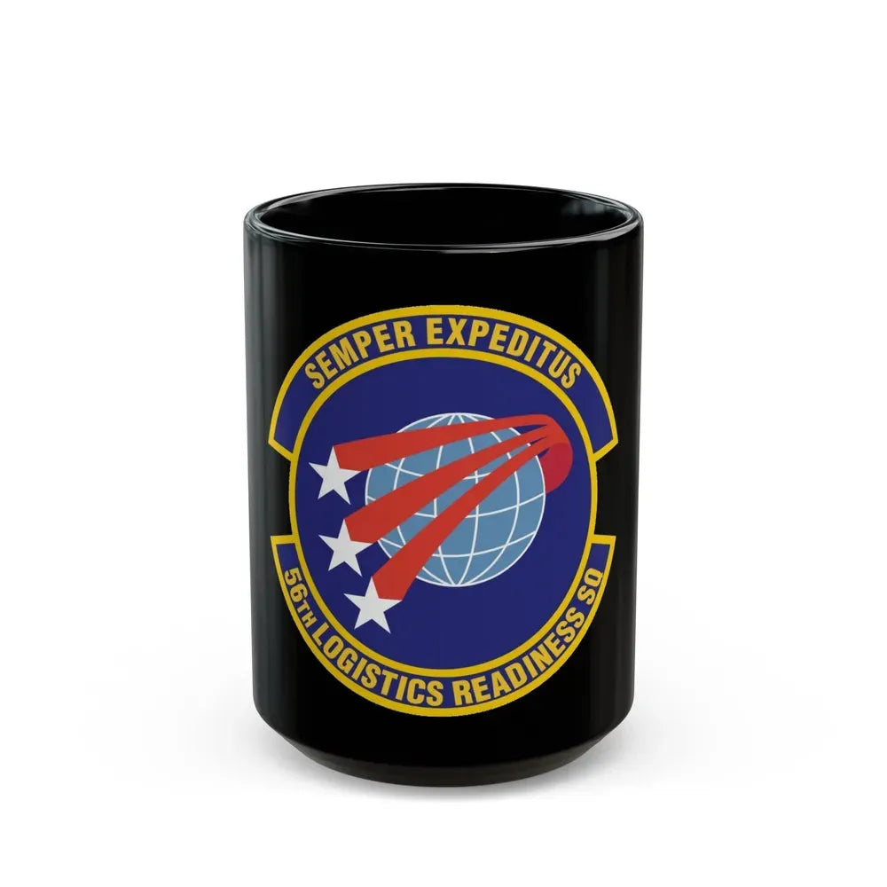 56th Logistics Readiness Squadron (U.S. Air Force) Black Coffee Mug 15oz - Go Mug Yourself