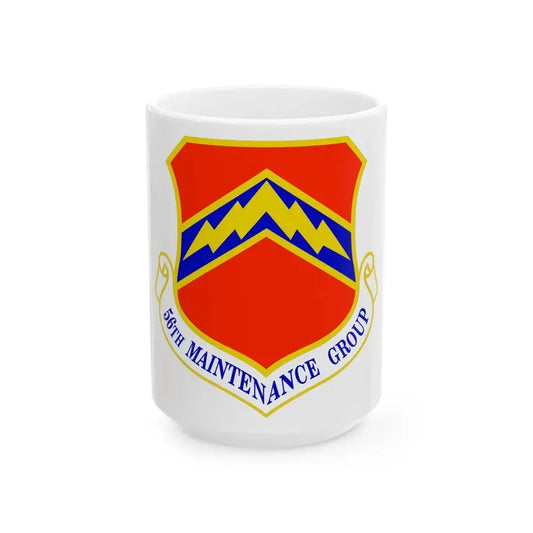 56th Maintenance Group (U.S. Air Force) White Coffee Mug 15oz - Go Mug Yourself