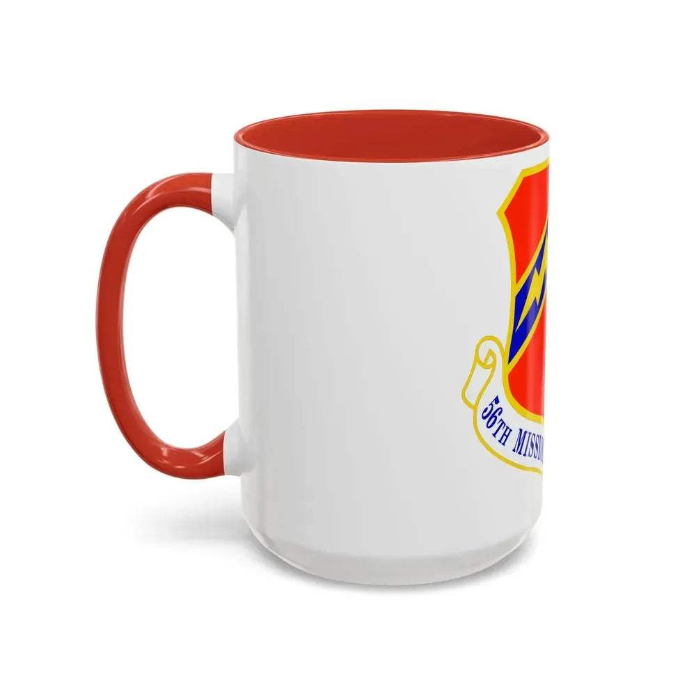 56th Mission Support Group (U.S. Air Force) Accent Coffee Mug - Go Mug Yourself