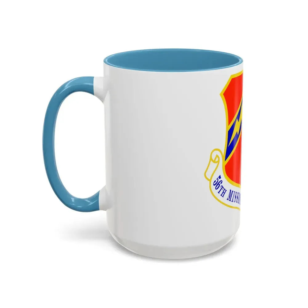 56th Mission Support Group (U.S. Air Force) Accent Coffee Mug - Go Mug Yourself