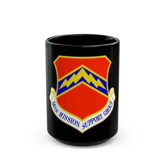 56th Mission Support Group (U.S. Air Force) Black Coffee Mug 15oz - Go Mug Yourself
