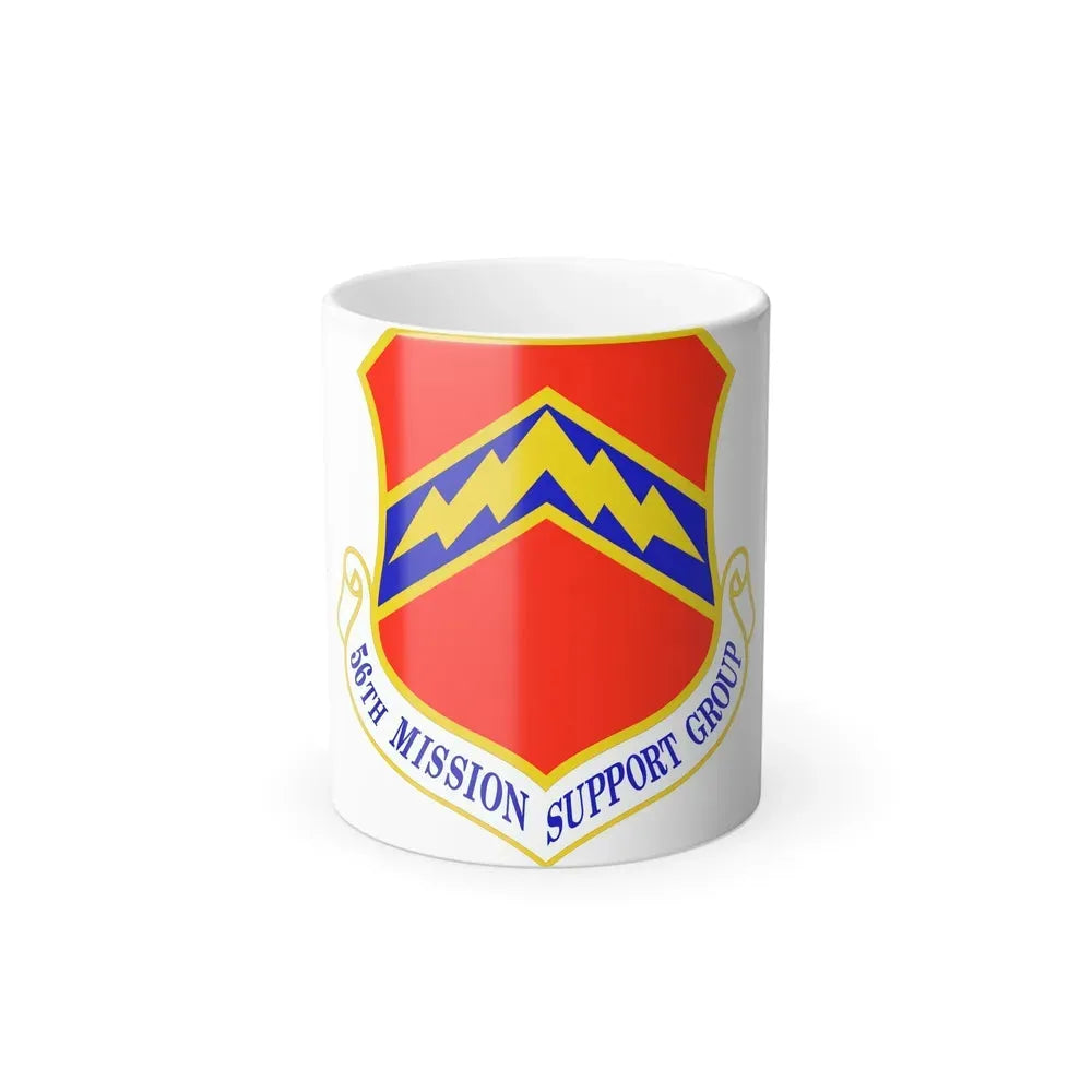 56th Mission Support Group (U.S. Air Force) Color Changing Coffee Mug 11oz - Go Mug Yourself
