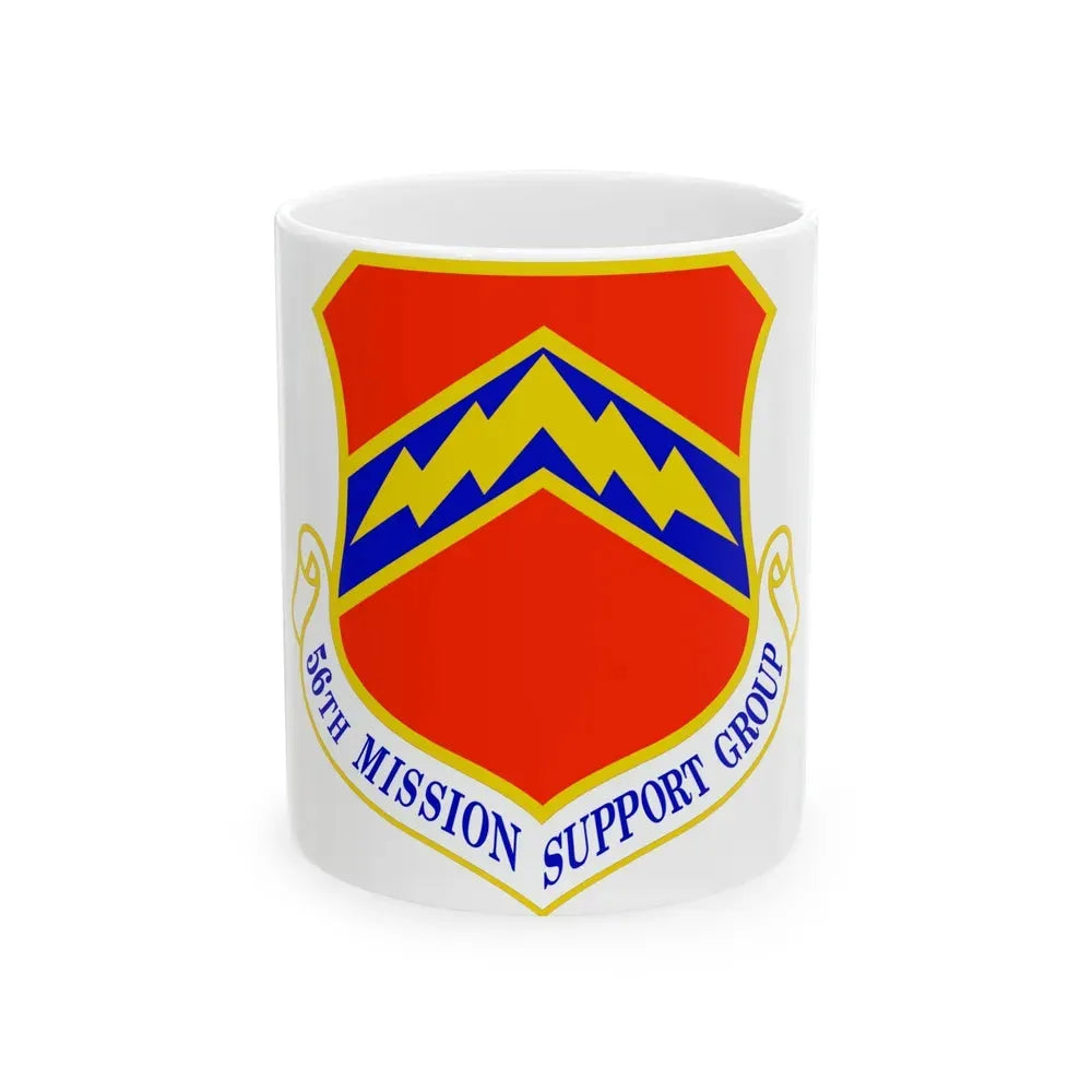 56th Mission Support Group (U.S. Air Force) White Coffee Mug 11oz - Go Mug Yourself