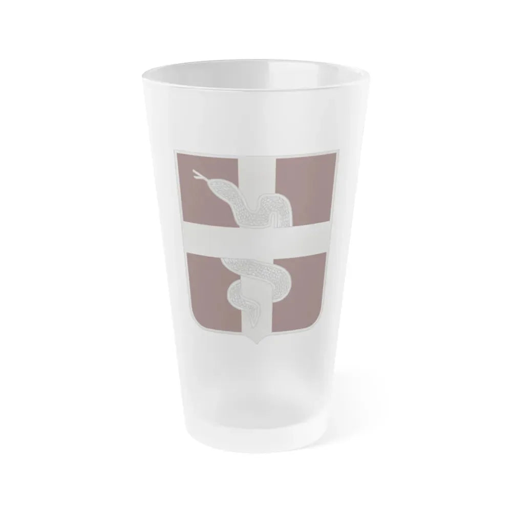 57 Medical Battalion (U.S. Army) Frosted Pint Glass 16oz Default Title - Go Mug Yourself