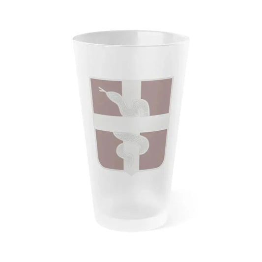 57 Medical Battalion (U.S. Army) Frosted Pint Glass 16oz Default Title - Go Mug Yourself
