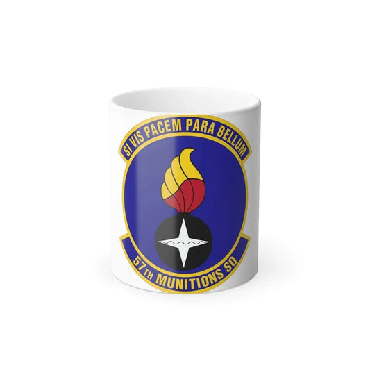 57 Munitions Sq ACC (U.S. Air Force) Color Changing Coffee Mug 11oz - Go Mug Yourself