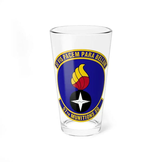 57 Munitions Sq ACC (U.S. Air Force) Pint Glass 16oz 16oz - Go Mug Yourself