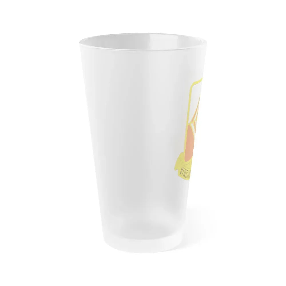 57 Signal Battalion (U.S. Army) Frosted Pint Glass 16oz - Go Mug Yourself