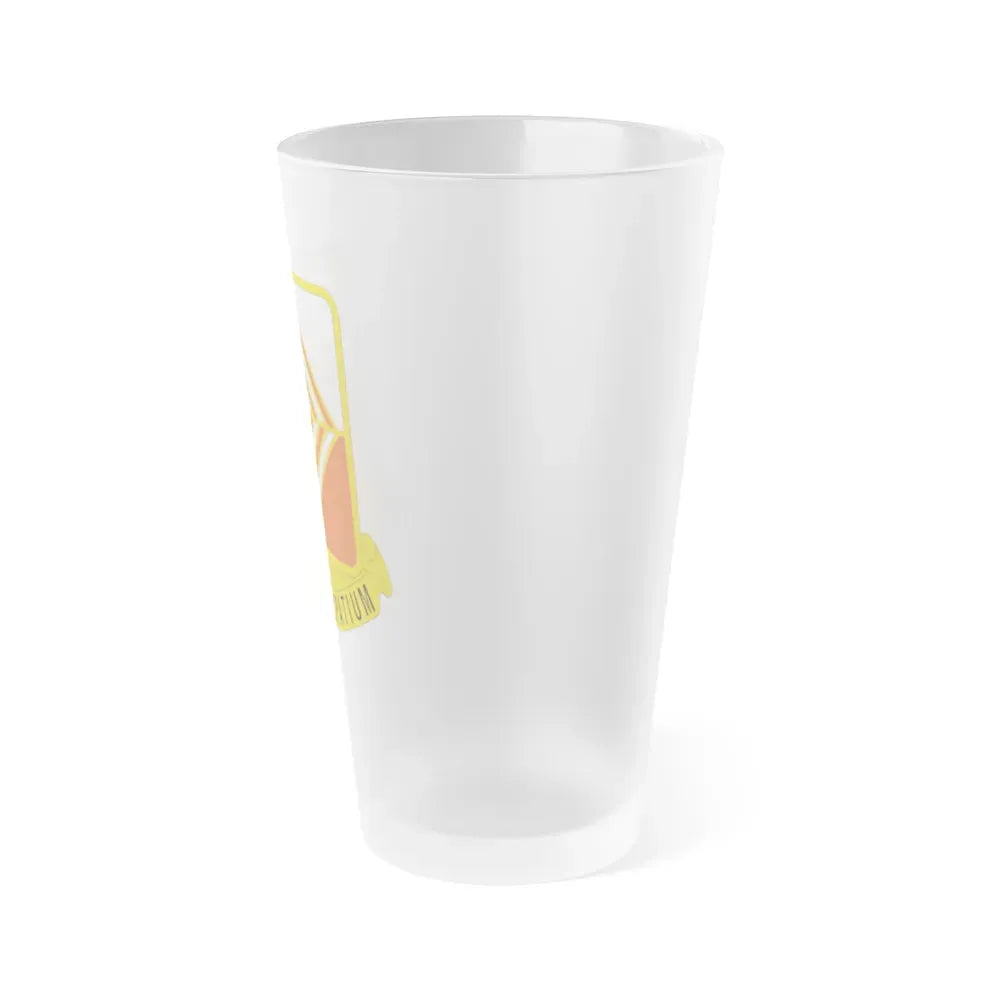 57 Signal Battalion (U.S. Army) Frosted Pint Glass 16oz - Go Mug Yourself