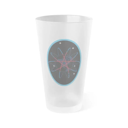 57 Space Aggressor Squadron (U.S. Space Force) Frosted Pint Glass 16oz Default Title - Go Mug Yourself