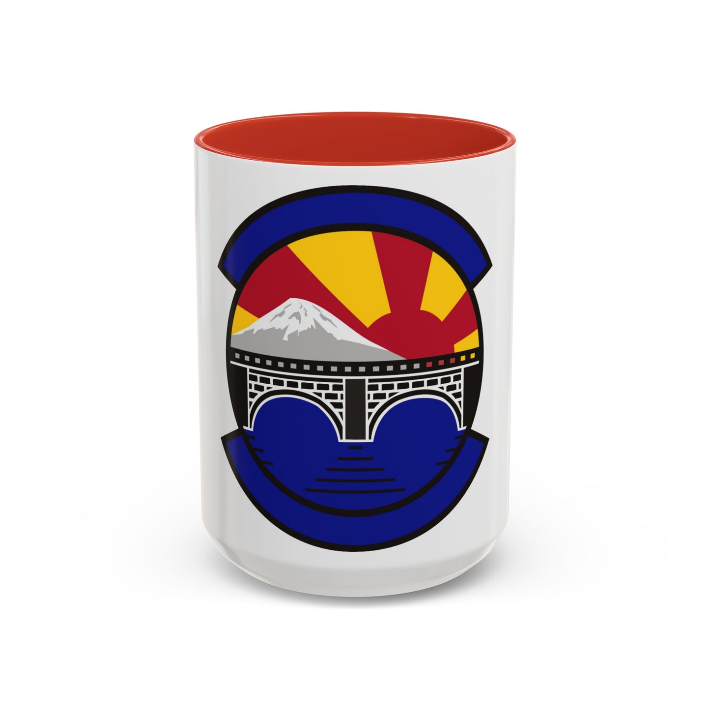 374 Maintenance Operations Squadron PACAF (U.S. Air Force) Accent Coffee Mug