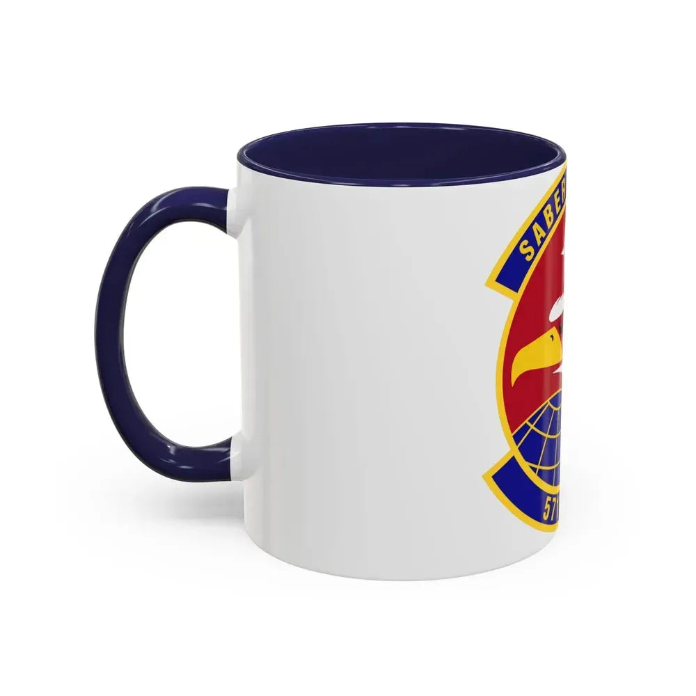 571st Mobility Support Advisory Squadron (U.S. Air Force) Accent Coffee Mug - Go Mug Yourself