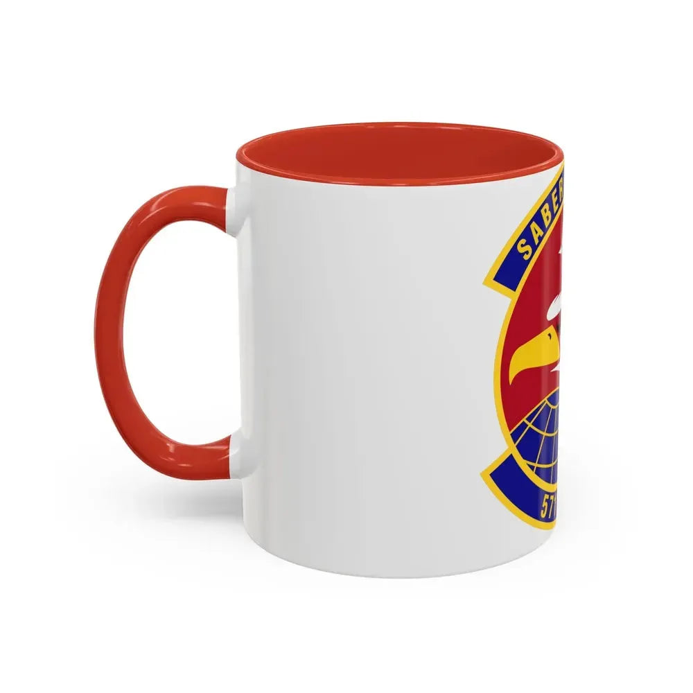 571st Mobility Support Advisory Squadron (U.S. Air Force) Accent Coffee Mug - Go Mug Yourself