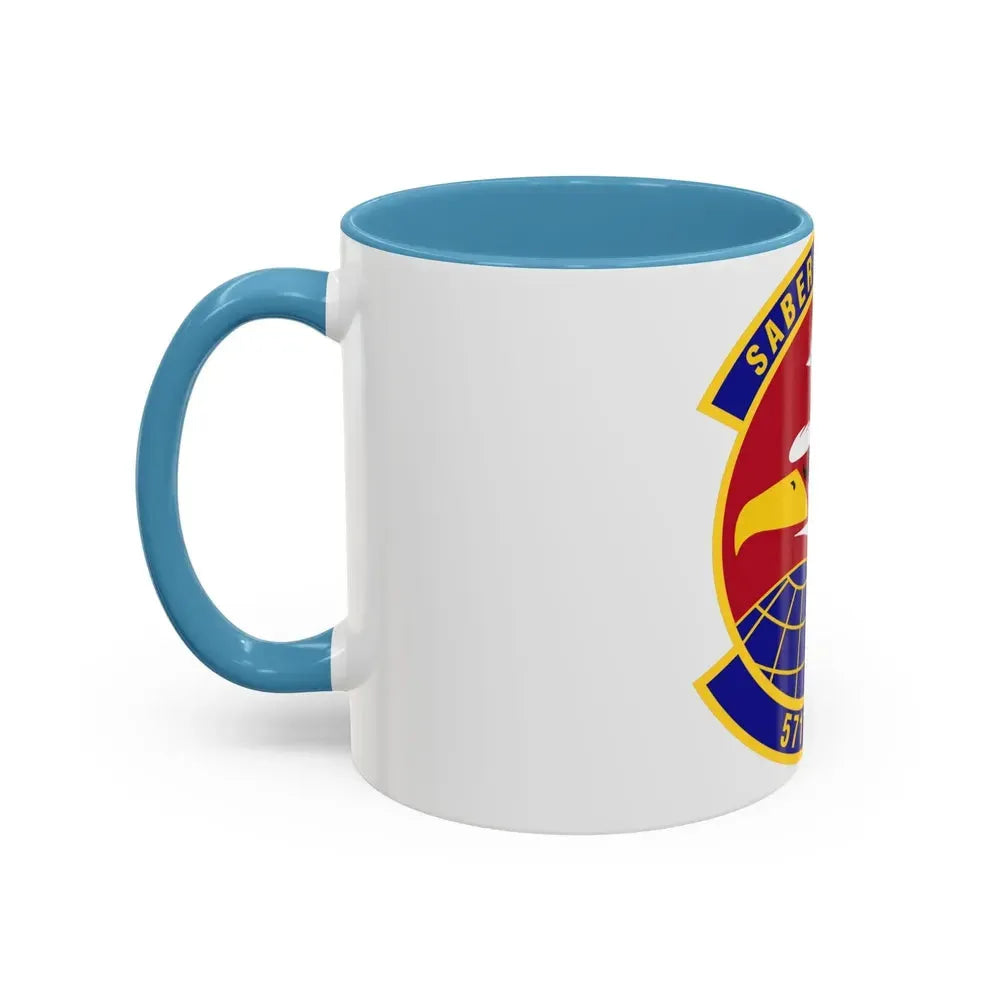 571st Mobility Support Advisory Squadron (U.S. Air Force) Accent Coffee Mug - Go Mug Yourself