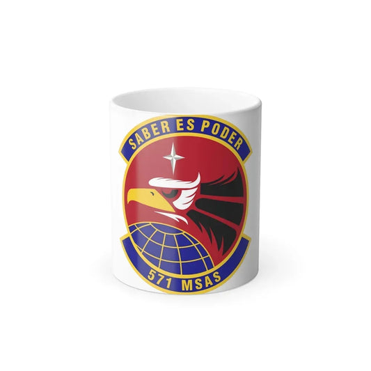 571st Mobility Support Advisory Squadron (U.S. Air Force) Color Changing Coffee Mug 11oz - Go Mug Yourself