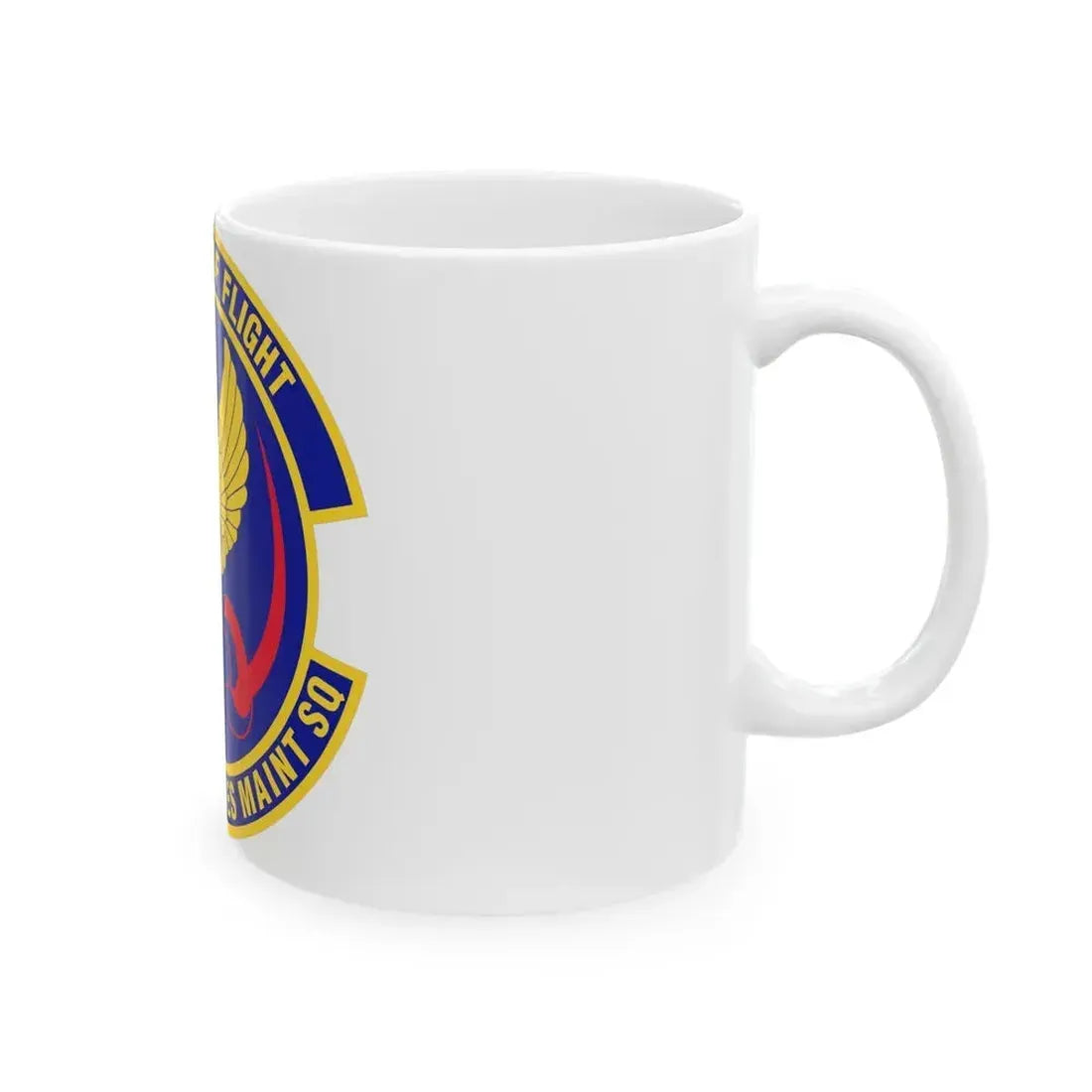 572d Commodities Maintenance Squadron (U.S. Air Force) White Coffee Mug - Go Mug Yourself