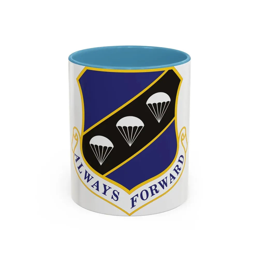 572d Contingency Response Group (U.S. Air Force) Accent Coffee Mug 11oz Light Blue - Go Mug Yourself