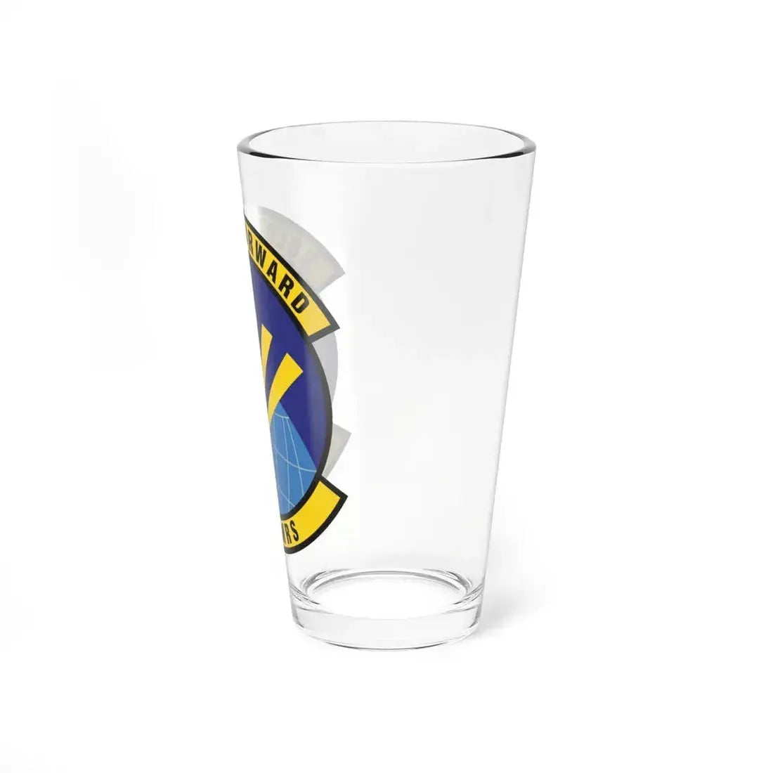 572d Global Mobility Readiness Squadron (U.S. Air Force) Pint Glass 16oz - Go Mug Yourself