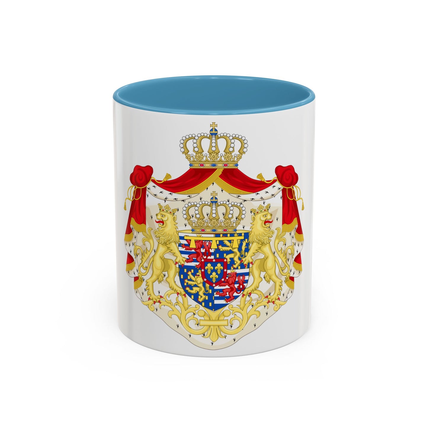 Greater coat of arms of the Hereditary Grand Duke of Luxembourg (2000) - Accent Coffee Mug