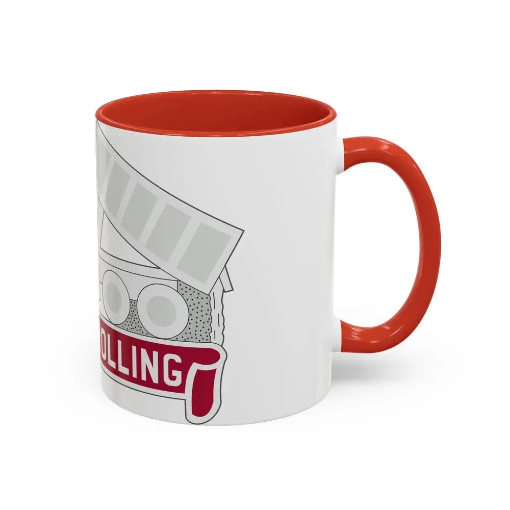 576 Engineer Company (U.S. Army) Accent Coffee Mug - Go Mug Yourself