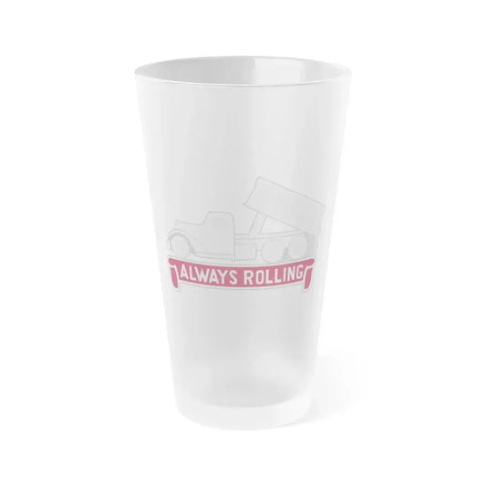 576 Engineer Company (U.S. Army) Frosted Pint Glass 16oz Default Title - Go Mug Yourself