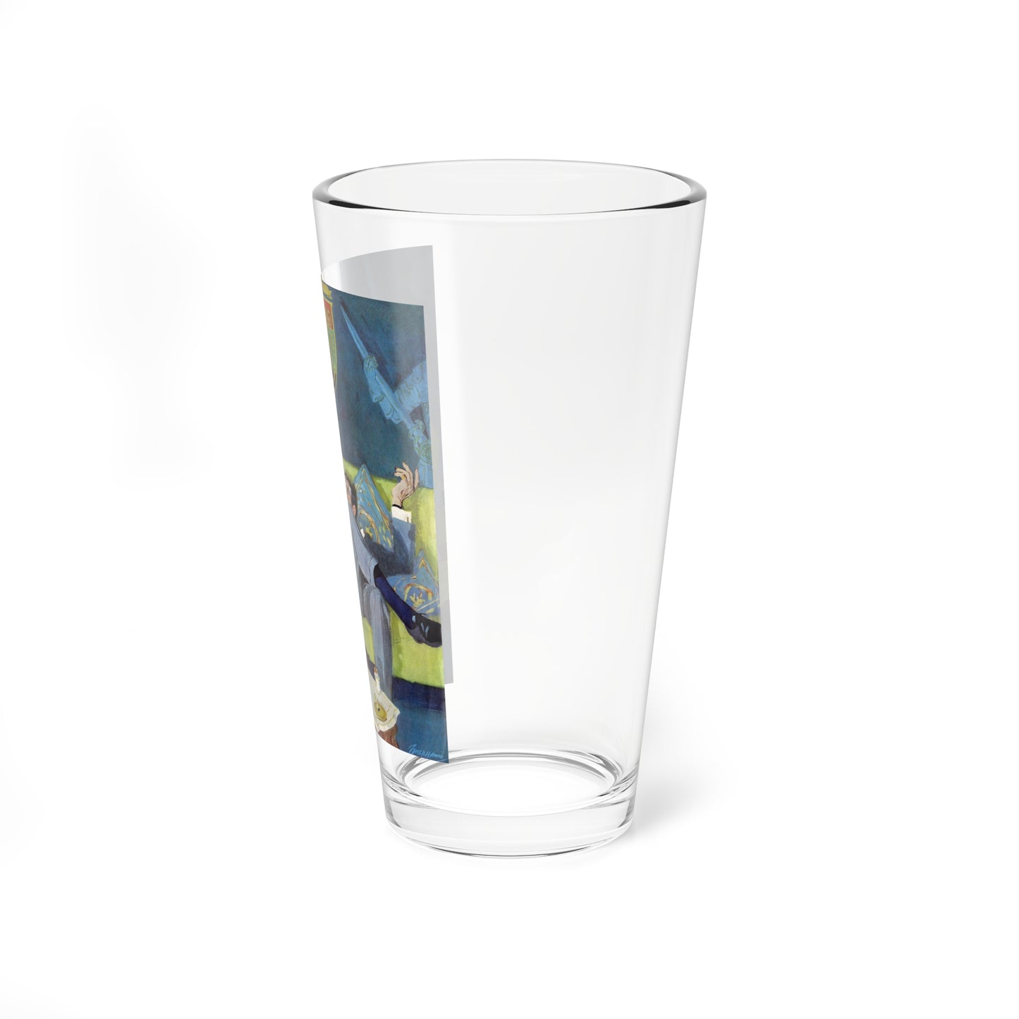 Illustration from The Saturday Evening Post 1959 - Pint Glass 16oz