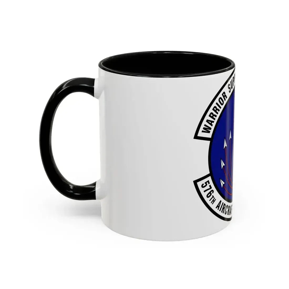 576th Aircraft Maintenance Squadron (U.S. Air Force) Accent Coffee Mug - Go Mug Yourself