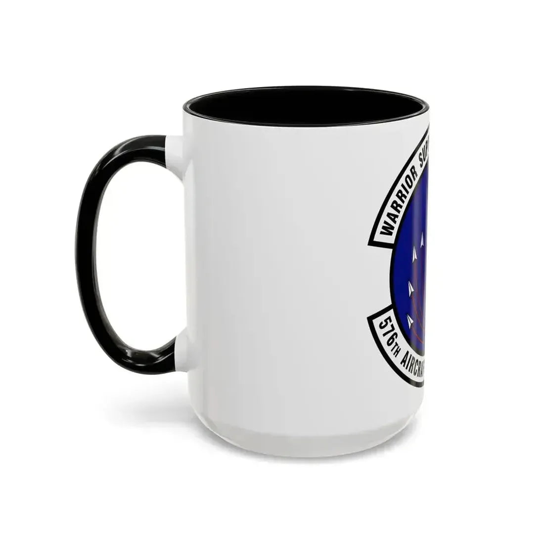 576th Aircraft Maintenance Squadron (U.S. Air Force) Accent Coffee Mug - Go Mug Yourself