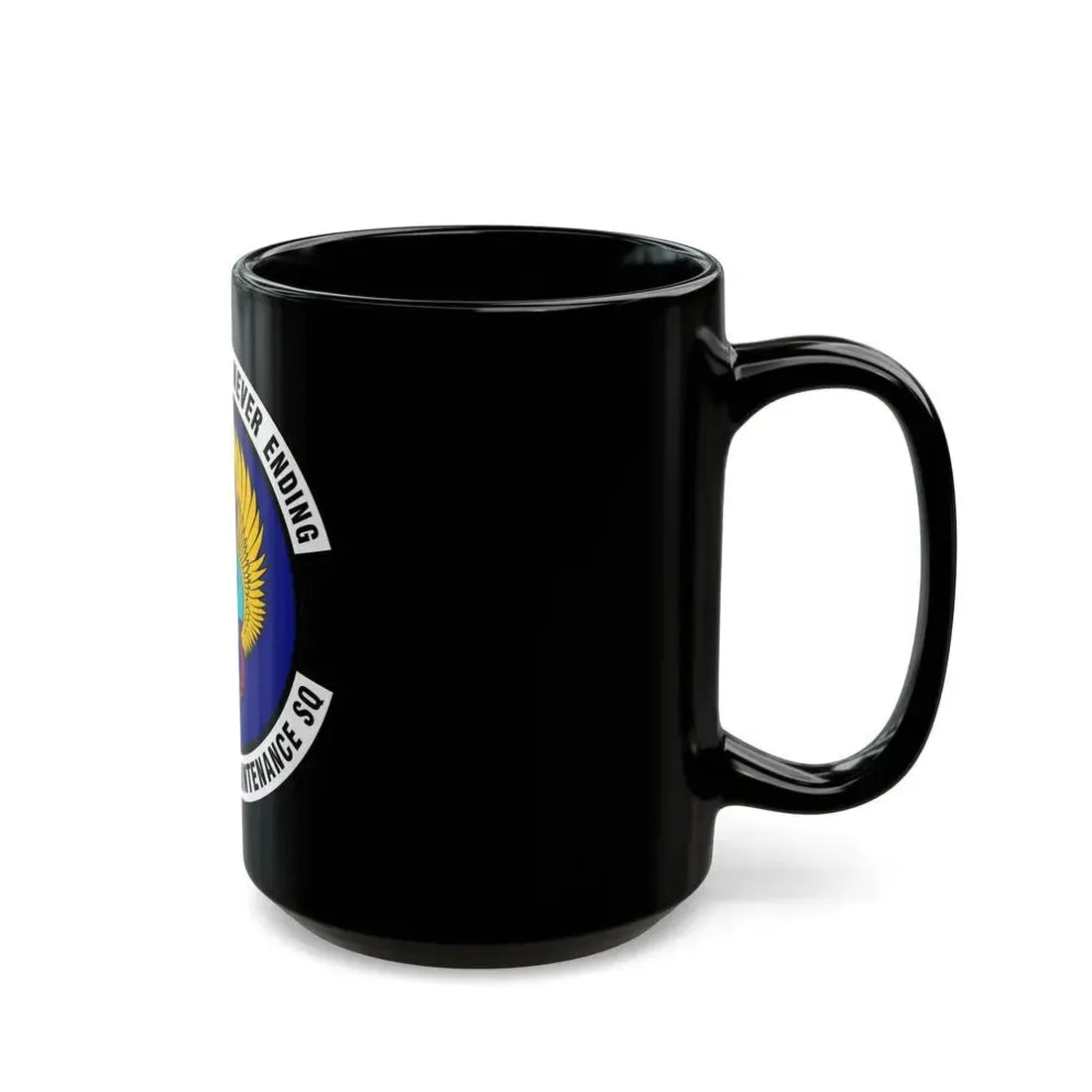 576th Aircraft Maintenance Squadron (U.S. Air Force) Black Coffee Mug - Go Mug Yourself