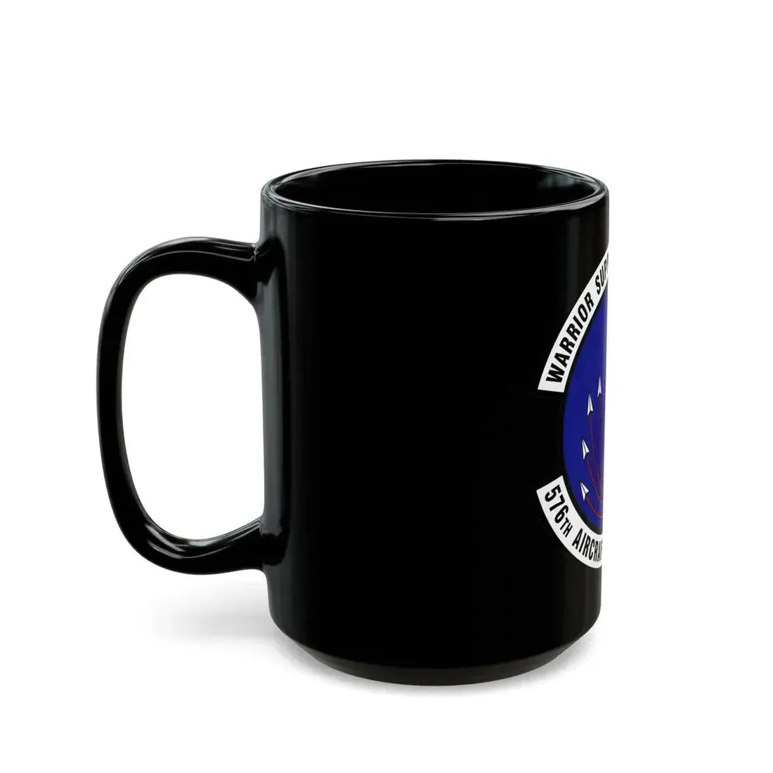 576th Aircraft Maintenance Squadron (U.S. Air Force) Black Coffee Mug - Go Mug Yourself