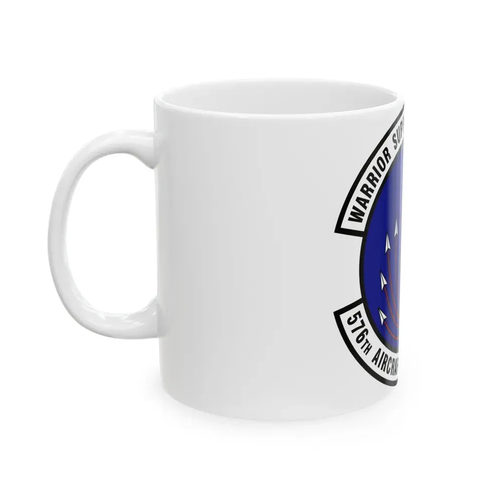 576th Aircraft Maintenance Squadron (U.S. Air Force) White Coffee Mug - Go Mug Yourself