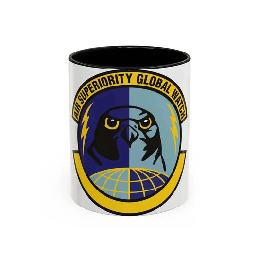 577 Software Engineering Squadron AFMC (U.S. Air Force) Accent Coffee Mug 11oz Black - Go Mug Yourself