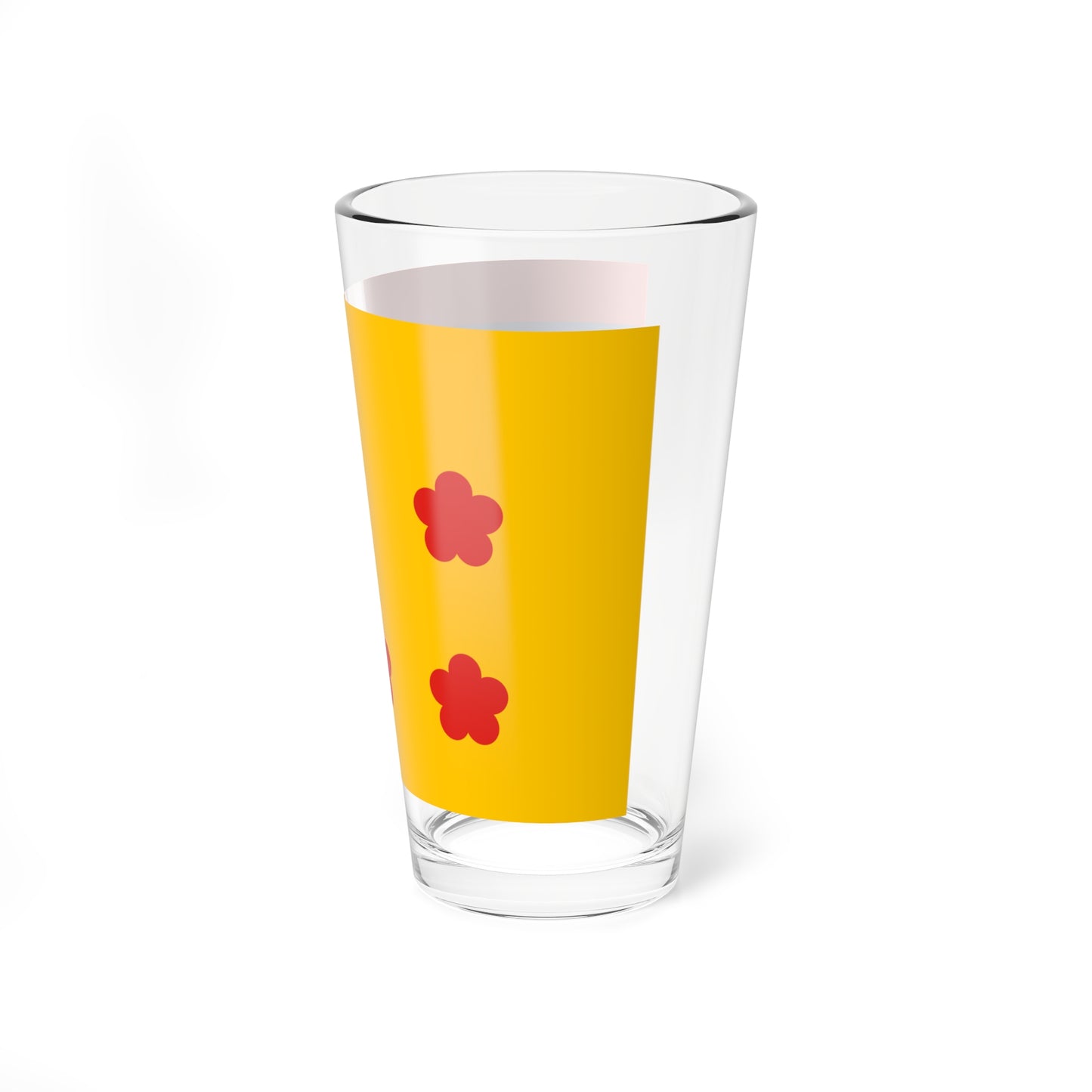 Flag of admiral of the Navy of Manchukuo (China) Pint Glass 16oz