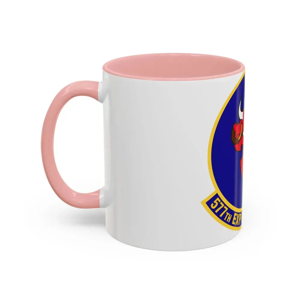 577th Expeditionary Prime Base Emergency Engineer Force Squadron (U.S. Air Force) Accent Coffee Mug - Go Mug Yourself