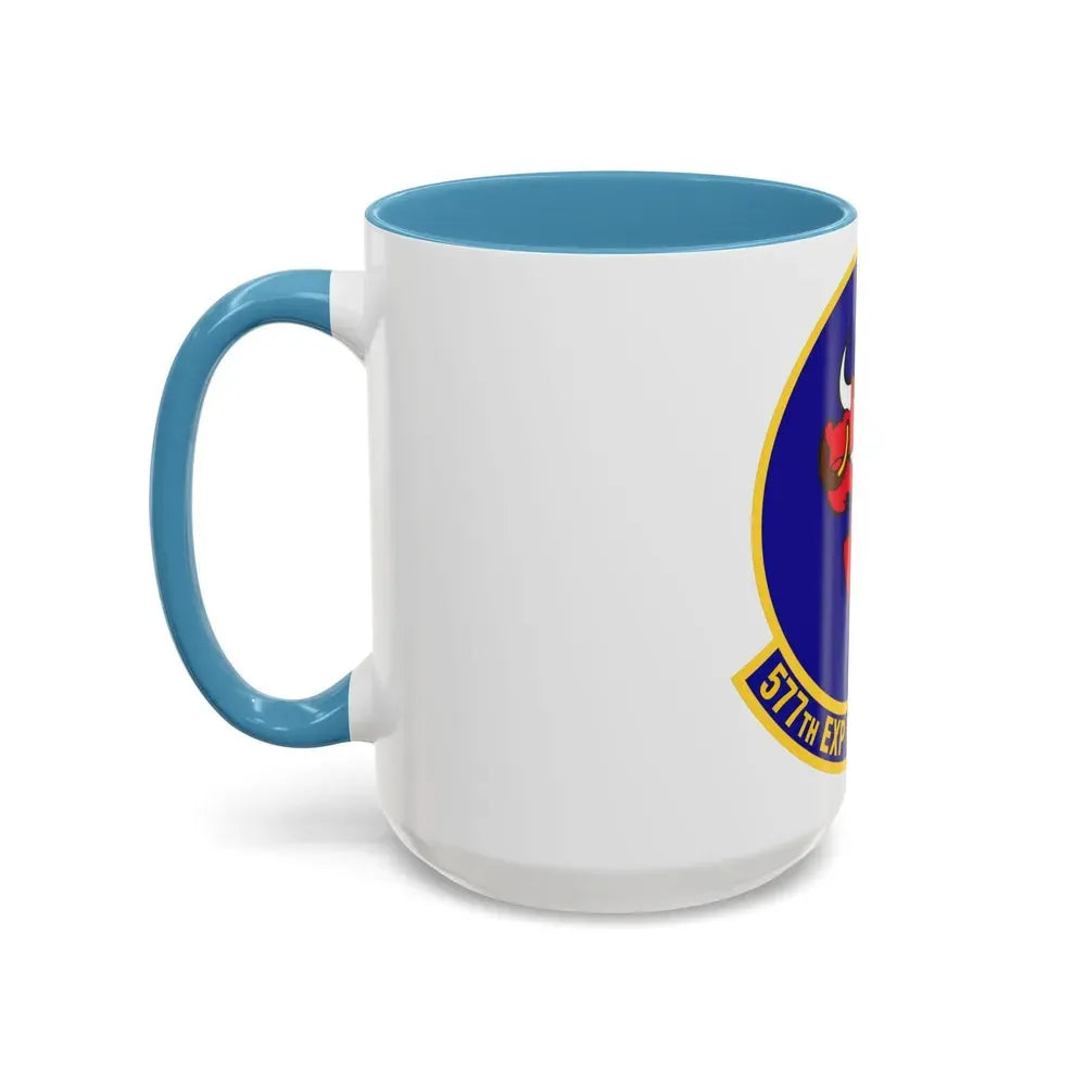 577th Expeditionary Prime Base Emergency Engineer Force Squadron (U.S. Air Force) Accent Coffee Mug - Go Mug Yourself