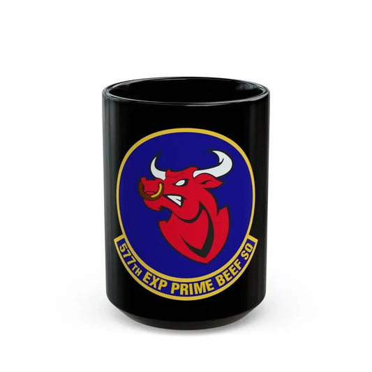 577th Expeditionary Prime Base Emergency Engineer Force Squadron (U.S. Air Force) Black Coffee Mug 15oz - Go Mug Yourself