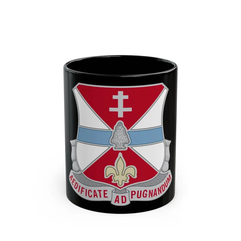 578 Engineer Battalion (U.S. Army) Black Coffee Mug 11oz - Go Mug Yourself